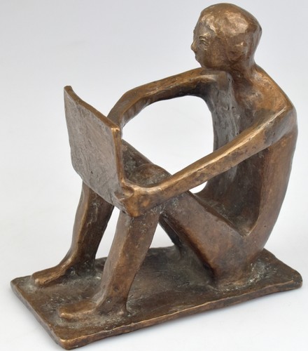 Wilckens sitzender künstler - wilckens,,