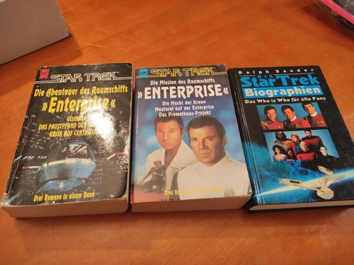 Star trek bücher roman und - 3,