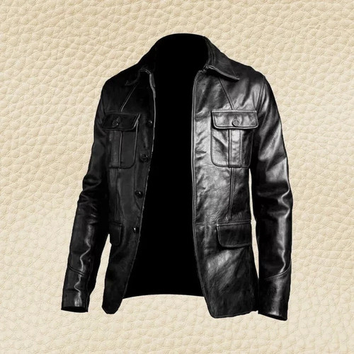 Herren leder blazer - herren,
