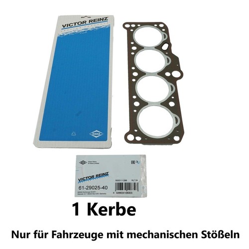 Dichtung zylinderkopf kerbe - dichtung,