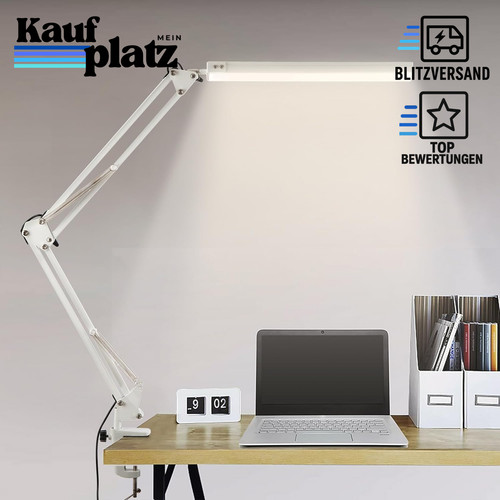 Schreibtischlampe led klemmbar - schreibtischlampe,