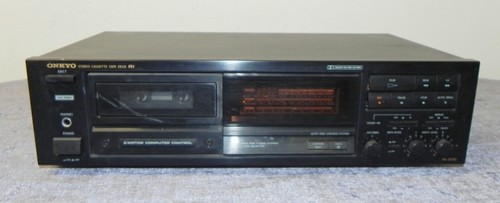 Casette tape deck onkyo - deck, ta