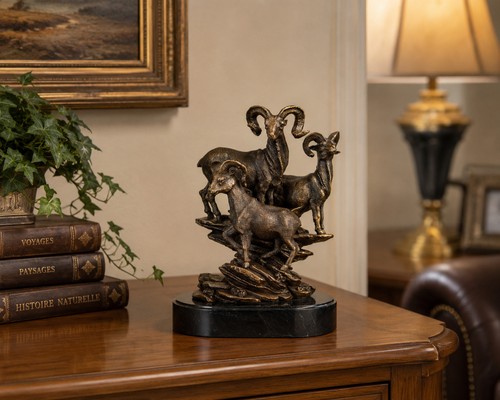 Bronze skulptur mit - bronze,