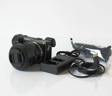 Sony Alpha NEX-7 24.3 MP Spiegellose Kamera Schwarz, E Mount, mit OSS 18-55mm