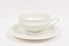 Rosenthal Maria Weiß Teetasse / Kaffeetasse groß + Untertasse - Neuwertig