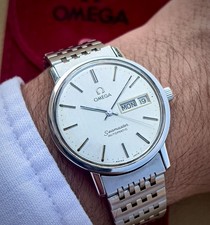 omega seamaster automatic 166.0209 Day Date Omega 1020 Vintage Omega Braclet 