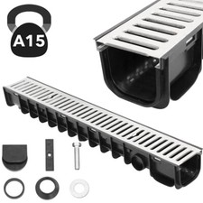 Entwässerungsrinne STAHL A15