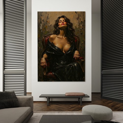 Erotische frau kunst - frau,