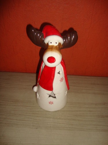 Große teelichtfigur elch - elch, ca