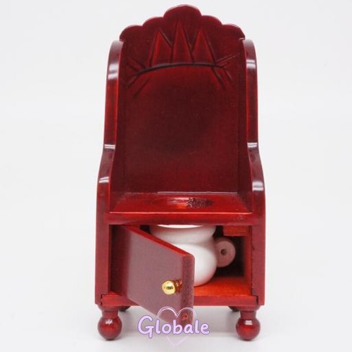 Miniatur vintage toilette 12 - miniatur, 1:12