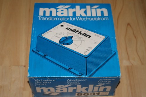 Märklin 6631 transformator - märklin,
