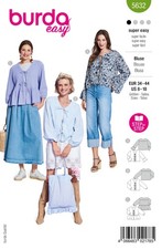 burda style Nr. 5632 Bluse Gr