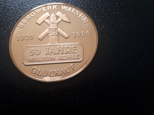 Bergbau medaille bergwerk - bergbau,