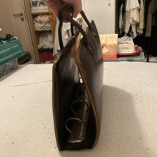 Retro,Lederringbuch,Leder,alt,gebraucht,leder Ordner,Büro,