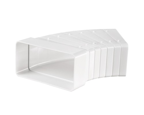 Flachkanal bogen pvc - flachkanal,