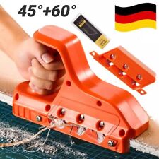 Handhobel Gipskartonplatten Schnellschneider Kantenhobel 45° 60° Für Gipskarton.