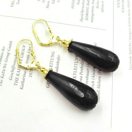 Bailysbeads edle onyx ohrringe - bailysbeads, onyx-ohrringe