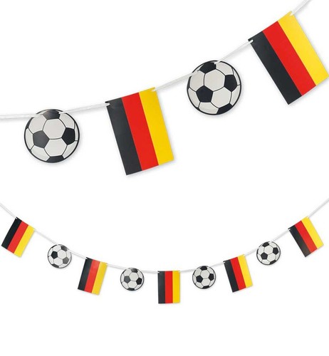 Deutschland wimpelkette m - deutschland,