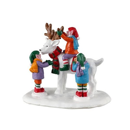 Lemax 33629 reindeer snowman - 33629,