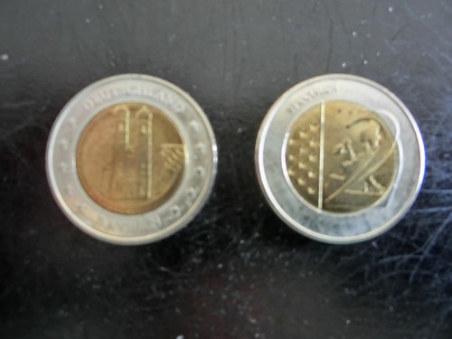 Euro münze specimen probe - 2-euro-münze,