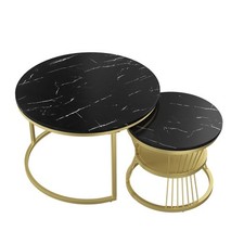 Couchtisch Sofatisch 2er Set