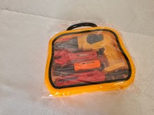 Werkzeugkoffer Kinder 14 teilig mit Bohrmaschine.