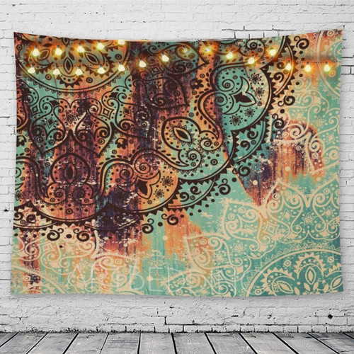 Wandteppich mandala wandtuch - wandteppich,