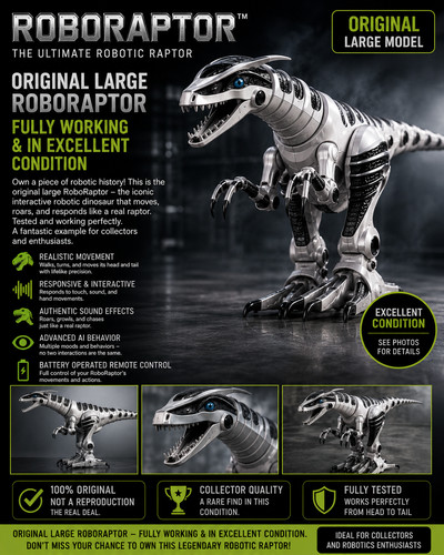 Original wowwee roboraptor - wowwee,