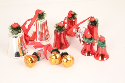 Glocken weihnachtsschmuck rot - glocken,