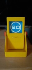 tonka flip alt plastik Verkehrsschilder spielzeug vintage gelb