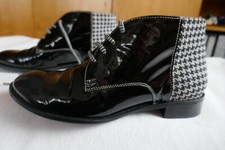 Kurzschaftstiefel, schwarz