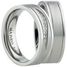 Paar Ring Partnerringe