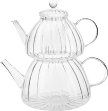 Karaca Lori Glas Teekanne 0,6–1,2L mit Glasgriff – Türkischer Teekocher 🍃