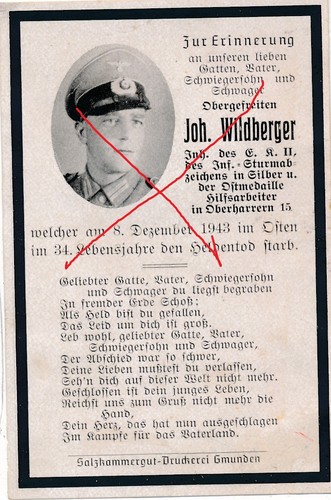 57692 sterbebild deutscher - ,