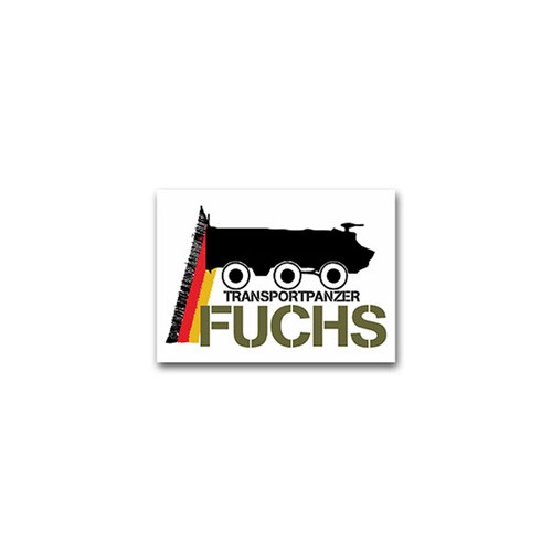 Aufkleber sticker tpz - tpz, fuchs