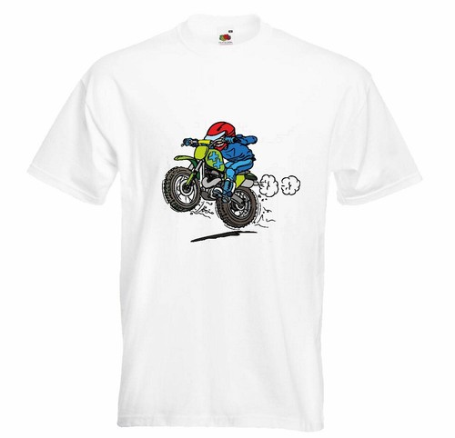 Shirt motocross silhouette - t-shirt,