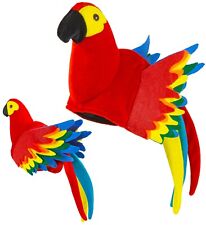 Kappe Papagei Vogel Einheitsgröße Karneval Fasching Fastnacht Hut Kopfbedeckung