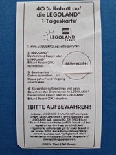 40% Rabatt auf die LEGOLAND