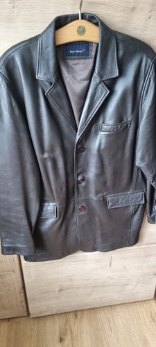Leder jacke - leder,