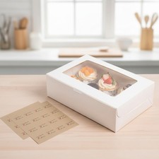 Cupcake Muffin Box Karton