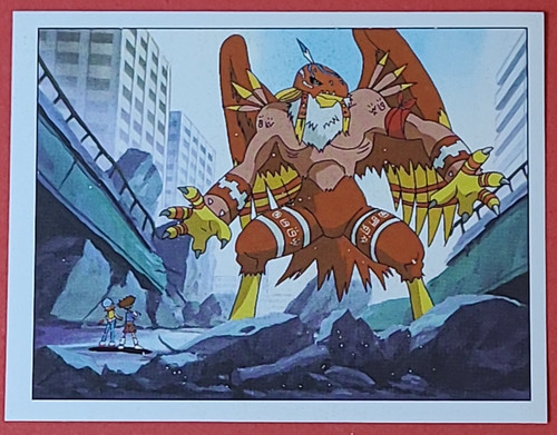 Panini digimon sticker 117 - digimon,