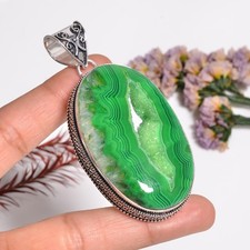 Grün Botswana Achat Druzy