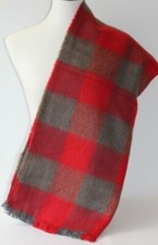 Warm Winterschal Strickschal Karo Kariert Halstuch Schal Halstücher