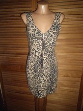 Träger-Kleid..RED..Gr.S..Leop