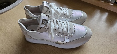 Högl leder sneaker weiss - högl,