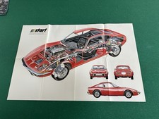 Opel GT Plakat   Ca.  DIN A2