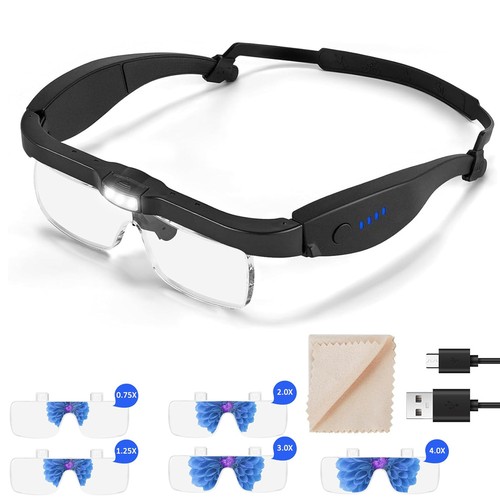Lupe mit licht usb kopf - mit, usb,