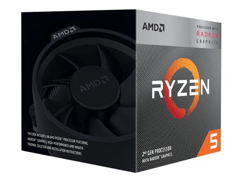 Amd ryzen 3400g - amd, 5