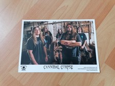 CANNIBAL CORPSE Fotokarte 21 x 14,8cm Death Metal