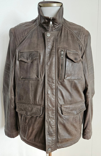 David moore lederjacke herren - david,